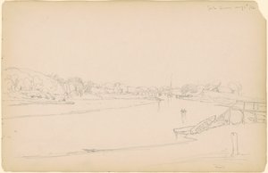 York River af Peter Moran