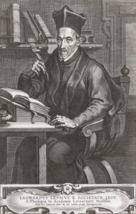 Leonardo Lessius, portræt. af Peter Paul (after) Rubens