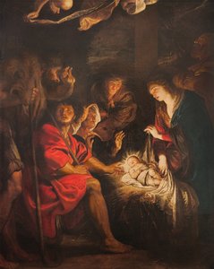 Tilbedelse af hyrder af Peter Paul Rubens