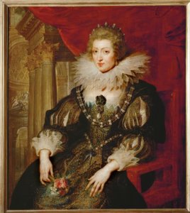 Anna af Østrig af Peter Paul Rubens