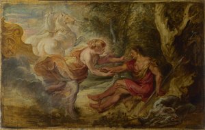Aurora bortfører Cephalus, ca 1636 af Peter Paul Rubens