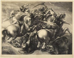 Slaget ved Anghiari af Peter Paul Rubens