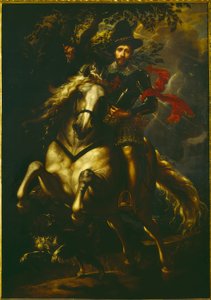 Portræt af Giovanni Carlo Doria til hest af Peter Paul Rubens