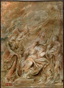 Dauphinens fødsel, Ludvig XIII, 1622. af Peter Paul Rubens