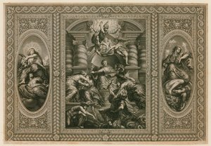 Loftet i bankethuset i Whitehall af Peter Paul Rubens