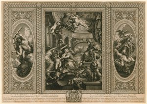 Loftet i bankethuset i Whitehall af Peter Paul Rubens