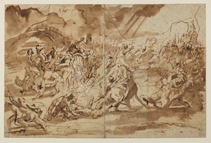 Omvendelse af Saint Paul, 1610 - 1612 af Peter Paul Rubens
