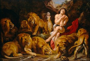 Daniel i løvens hule af Peter Paul Rubens