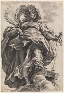 Den hellige Katarina af Peter Paul Rubens