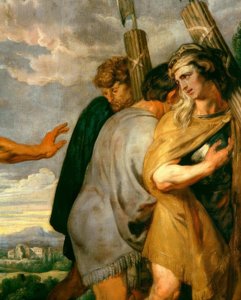 Decius Mus siger farvel til liktorerne. af Peter Paul Rubens