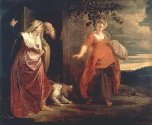 Hagars afgang af Peter Paul Rubens