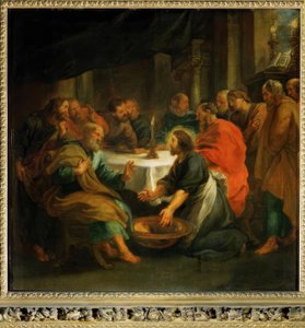 Vask af fødder af Peter Paul Rubens
