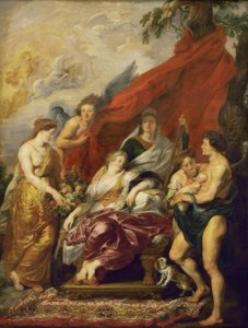 Ludvig XIIIs fødsel af Peter Paul Rubens