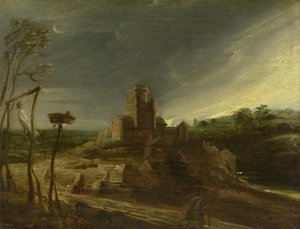 Landskabet med galgen af Peter Paul Rubens
