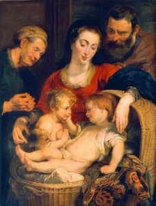 Den hellige familie af Peter Paul Rubens