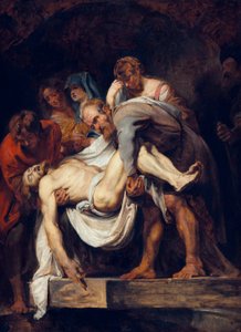 Fransk:  Begravelsen Begravelsen af Peter Paul Rubens