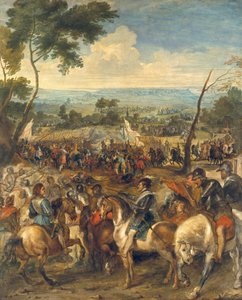 Heinrich IV. i slaget ved Arques (med Pieter Snayers) af Peter Paul Rubens