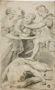 Herodias modtager Johannes Døberens hoved af Peter Paul Rubens
