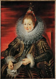 Infanta Isabella Clara Eugenia, ca. 1613-15 (olie på træ) af Peter Paul Rubens