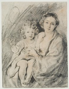 Jomfru Maria med barnet af Peter Paul Rubens