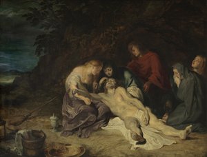 Klagesang over den døde Kristus med Johannes og de hellige kvinder af Peter Paul Rubens