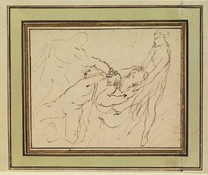 Meleager dræber sine onkler Plexippus og Toxeus af Peter Paul Rubens