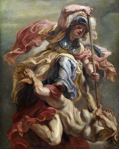 Minerva som Wisdom Conquering Sedition, mellem 1632 og 1634. af Peter Paul Rubens