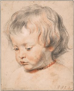 Nicolaas Rubens iført en koralhalskæde, ca 1619 af Peter Paul Rubens