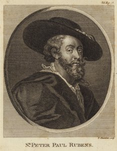 Portræt af Peter Paul Rubens af Peter Paul Rubens