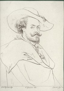 Portræt af Peter Paul Rubens af Peter Paul Rubens
