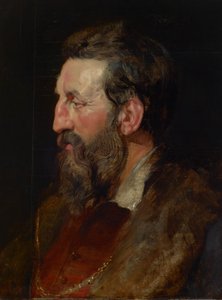 Portræt af en mand, ca. 1615 (olie på panel) af Peter Paul Rubens
