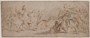 Forsoning af romerne og sabinerne, ca. 163235. af Peter Paul Rubens