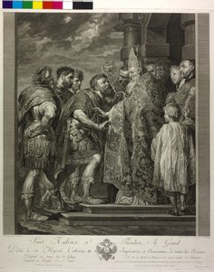 Sankt Ambrosius af Milano af Peter Paul Rubens