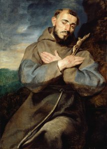 Sankt Frans, ca. 1615. af Peter Paul Rubens
