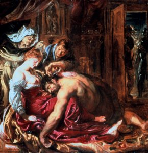 Samson og Delila, c1609-1610 af Peter Paul Rubens