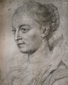 Susanne Fourment, c1600-tallet af Peter Paul Rubens
