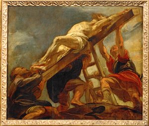 Ophøjelsen af korset af Peter Paul Rubens