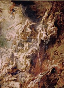 The Fall of the Damned (maleri på egetræ) af Peter Paul Rubens