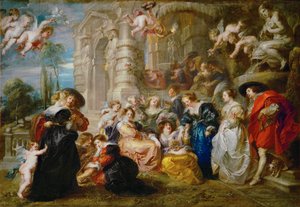 Kærlighedens have af Peter Paul Rubens