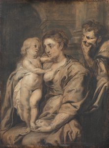 Den hellige familie af Peter Paul Rubens