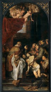 Frans af Assisis sidste nadver af Peter Paul Rubens