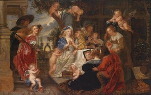 Kærlighedshaven af Peter Paul, Rubens