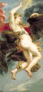 The Rape of Ganymede, ca. 1636-38 (olie på lærred) af Peter Paul Rubens