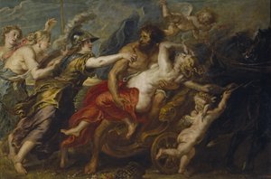 Voldtægten af Proserpina, 1636-1638 af Peter Paul Rubens