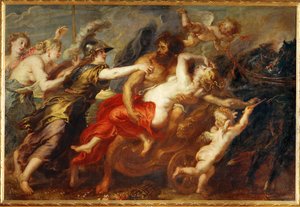 Voldtægten af Proserpine af Peter Paul Rubens