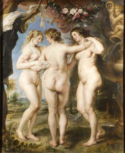 De tre gratier af Peter Paul Rubens