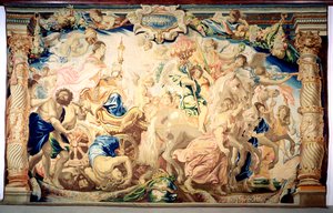Eukaristiens triumf (tæppe) af Peter Paul Rubens