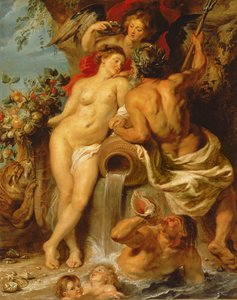 The Union of Earth and Water, ca. 1618 (olie på lærred) af Peter Paul Rubens