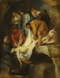 Begravelsen af Kristus af Peter Paul Rubens