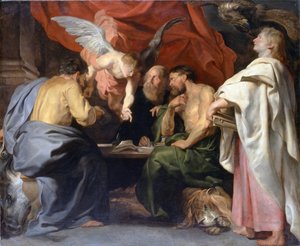 De fire evangelister af Peter Paul Rubens